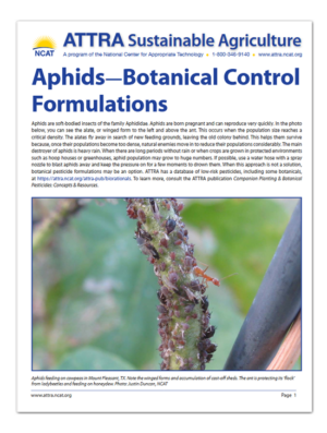 aphids tipsheet cover art