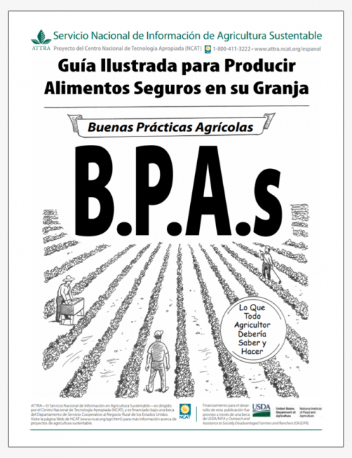 Guía Ilustrada para Producir Alimentos Seguros en su Granja Buenas Prácticas Agrícolas