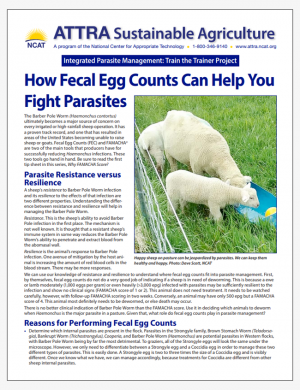 How Fecal Egg Counts Can Help You Fight Parasites