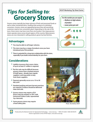 Tips for Selling to Grocery Stores