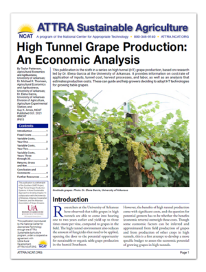 IP615 high tunnel grapes economics cover image