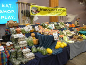 Missoula Grain & Vegetable Co booth