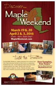 maple weekend flyer