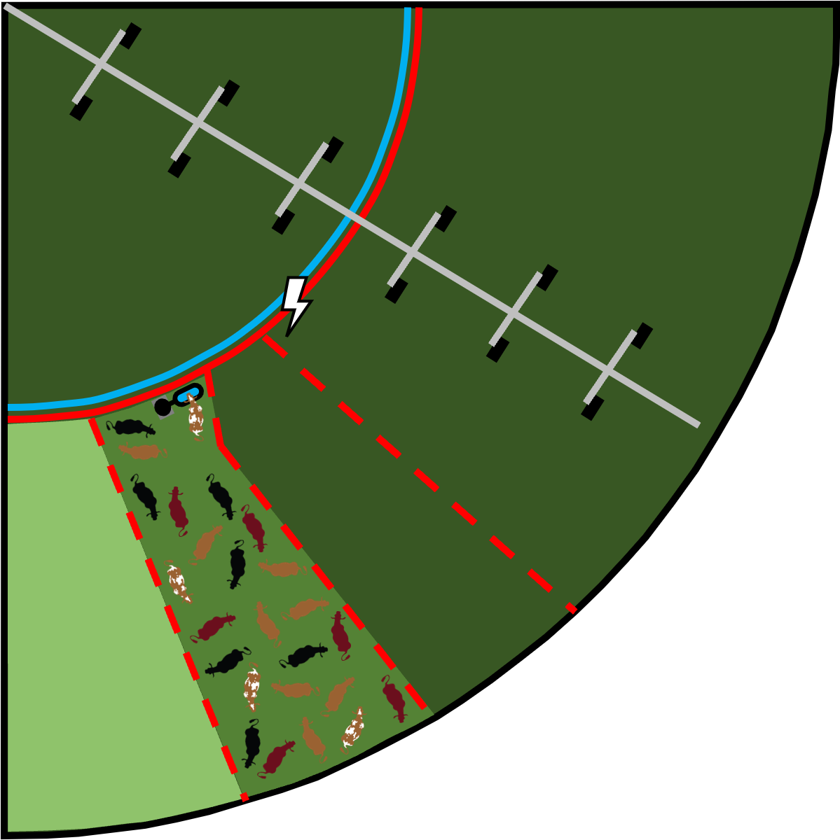 Above or below-ground pipeline