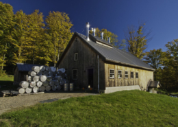 maple sugar processing operation in Vermont