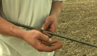 close-up view of a Brown soil moisture probe