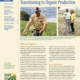 cover of publication Transitioning to Organic Production