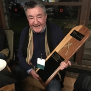 Martin Guerena with Golden Pliers award