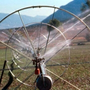 Irrigation system in Utah's Heber Valley