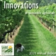 report cover with title and picture of dog lying in planted inter-row space of orchard