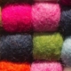 dyed wool