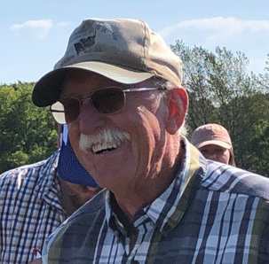 Photo of Dr. Ron Morrow at a pasture walk.