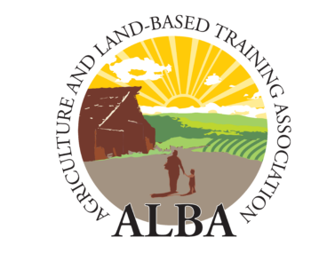 Agriculture and Land-Based Training Association (ALBA) logo