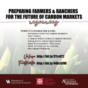 Preparing Farmers and Ranchers for the Future of Carbon Markets. Resources.