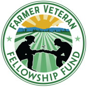 round logo of Farmer Veteran Fellowship Fund