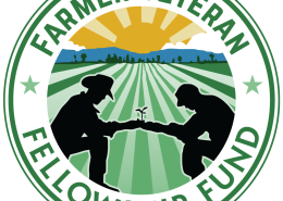 round logo of Farmer Veteran Fellowship Fund