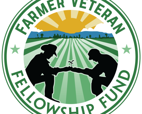 round logo of Farmer Veteran Fellowship Fund
